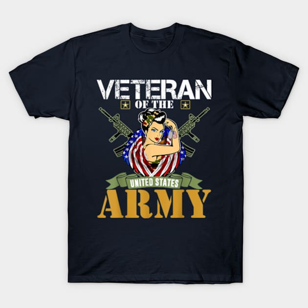 Veteran Of The United States Army T-Shirt by Distefano